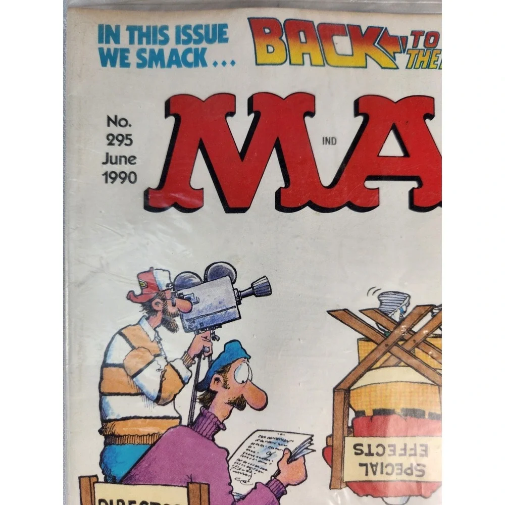 Mad Magazine Issue #295 June 1990 Back to the Future MINT!